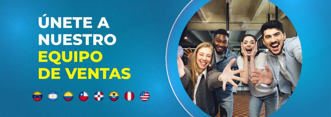 Únete a nuestro equipo de ventas